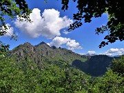 56 Bella vista sulle creste di Cima Alben